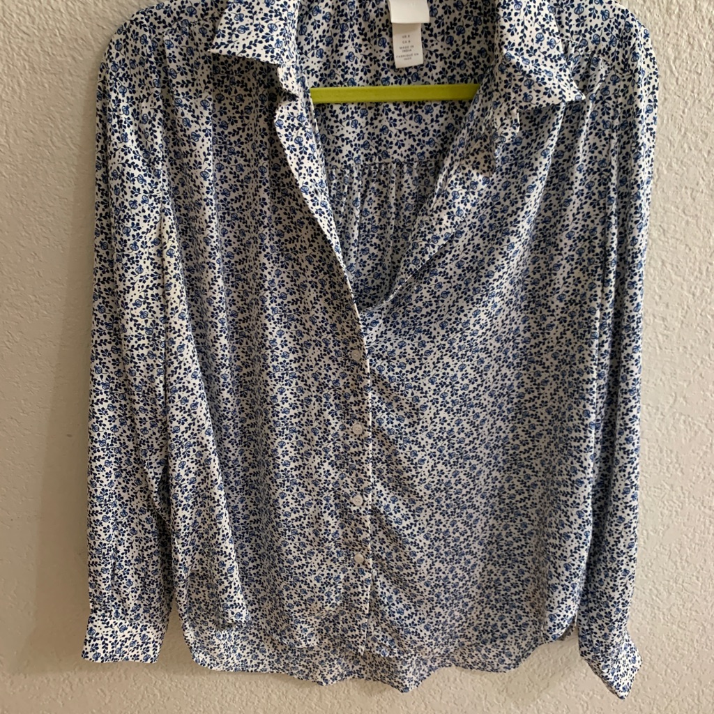 Button Down Top From H&M